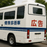 スキマ広告事例：検診車