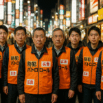 商店会の防犯パトロール