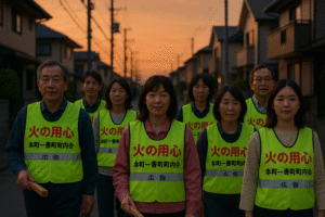 町内会の火の用心